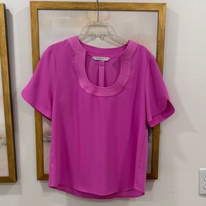 Trina Turk Pink Blouse M